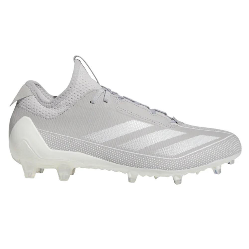 Adidas Mens Adizero Electric 1 Football Cleats US 9 Grey White Athletic EUC